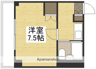 ベンハウス大供【403号室】の間取り