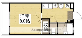 エメラルド・コートC【202号室】の間取り