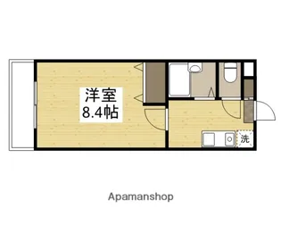 グリーンハイツ【3階】の間取り