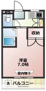 パークプレイス平井Ⅱ号棟【3階】の間取り