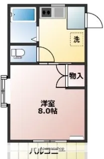 パークプレイス平井Ⅱ号棟【1階】の間取り