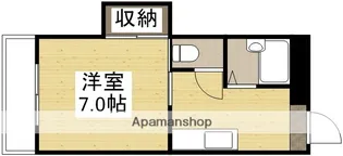 モンシェリー津島【307号室】の間取り