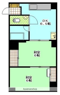 国際コーポ【3階】の間取り