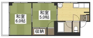 国際コーポ【1階】の間取り