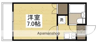 エスペーロ伊島【202号室】の間取り