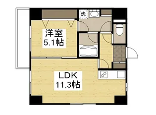 OWLSTYLE KANDACHO【9階】の間取り
