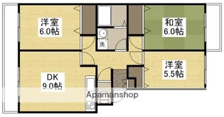 ハピネス篤A棟【202号室】の間取り