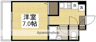 ヴェルメス津島Ⅱ【302号室】の間取り