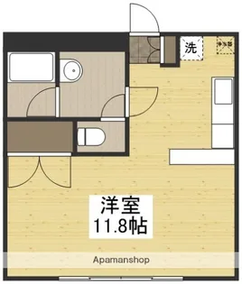 弓之町ビル【803号室】の間取り