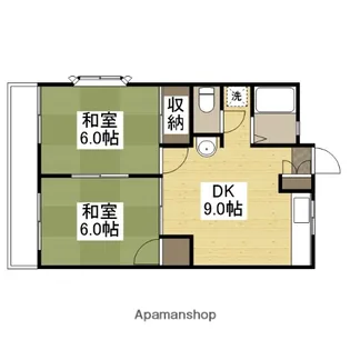 センチュリー清水【2階】の間取り