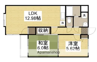メゾンドール青江【1階】の間取り