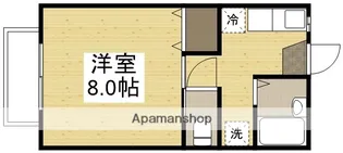 ベレール清心【2階】の間取り