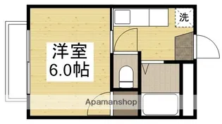 コーポうきた【1階】の間取り