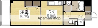 アルファレガロ西古松【5階】の間取り