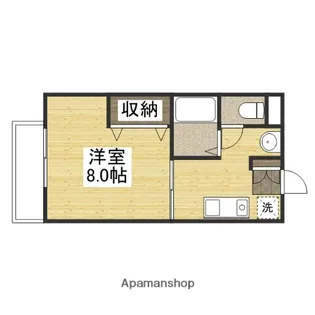 アーバンネット新屋敷【1階】の間取り