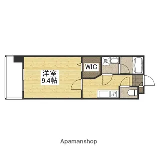 SIN KERUUXU TERA【7階】の間取り