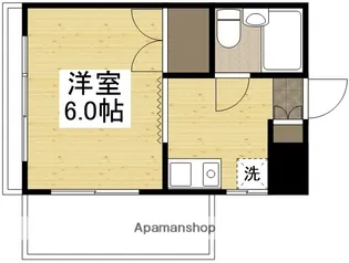 J.S.BACH【205号室】の間取り