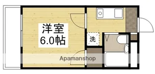 ルポール今【107号室】の間取り