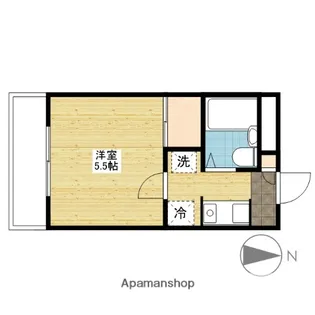 ルポール今【308号室】の間取り