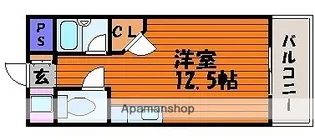 ウエスティンパレス【903号室】の間取り