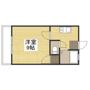 リバーサイド井上【601号室号室】の間取り