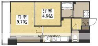 ハアラン一ノ宮【3階】の間取り