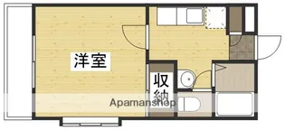 アークヒルズ西古松【4階】の間取り