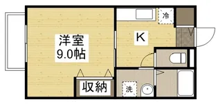 サニースクエア西崎【1階】の間取り
