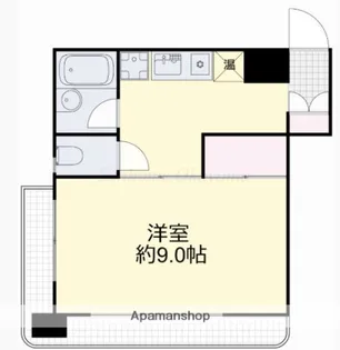 フレーズ津高【4階】の間取り