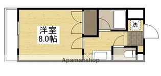 フィオーレK2【106号室】の間取り