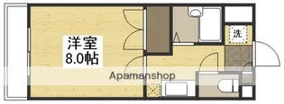 フィオーレK2【406号室】の間取り