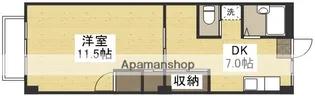 春日町マンション【502号室】の間取り