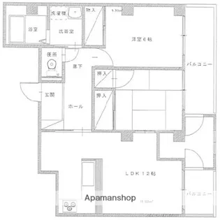 オフビル【402号室】の間取り