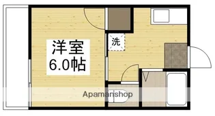 ヤングコーポ【207号室】の間取り