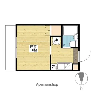 プレアール原尾島【305号室】の間取り