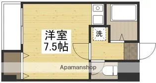 CALME栄町【205号室】の間取り