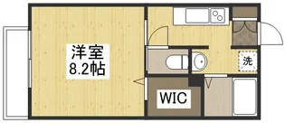 フューチャー江並【2階】の間取り