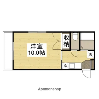 セントフォレスト下中野A【1階】の間取り