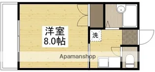 セントフォレスト下中野A【3階】の間取り