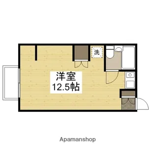 ファミーユK B棟【1階】の間取り