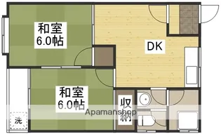 ルージー大森【101号室】の間取り