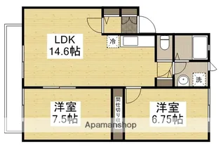 モントワール B【2階】の間取り