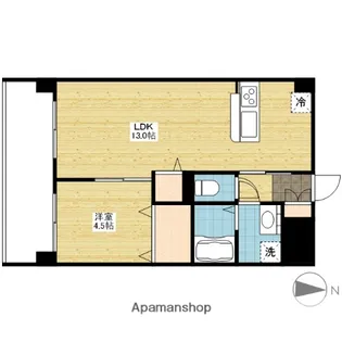 ルネッサンスガーデン【4階】の間取り
