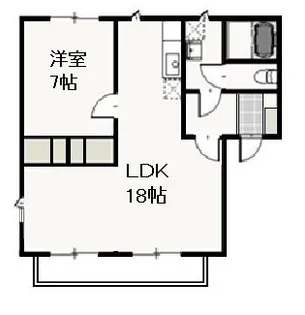ストロベリーパレス【2階】の間取り