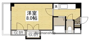 ロジェ芳泉【3階】の間取り