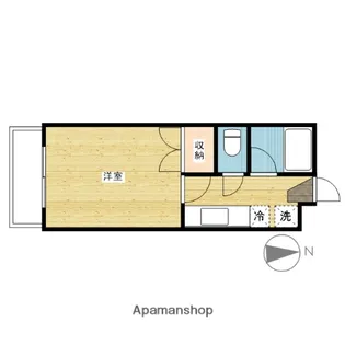 トリゴエマンション【3階】の間取り