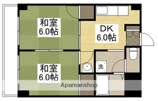 グランディール門田屋敷【7階】の間取り