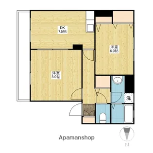 ASTRA F【1階】の間取り