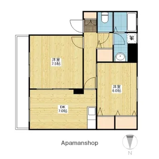 ASTRA F【2階】の間取り