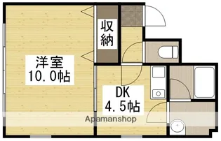 メゾンエース【3階】の間取り